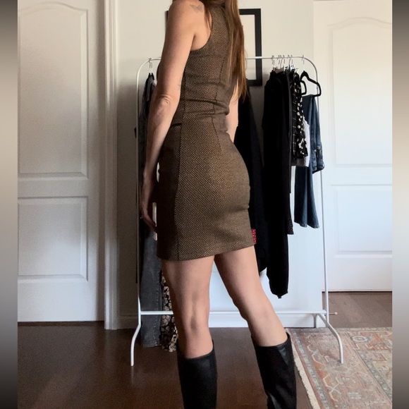 Le Chateau Tweed Dress - Picture 2 of 6